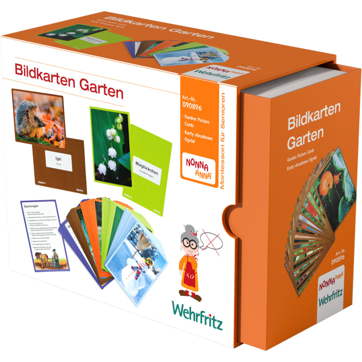 HABA Pro NONNA ANNA® Bildkarten Garten, 80 Karten