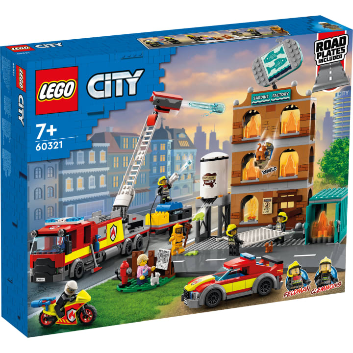 LEGO® City Feuerwehreinsatz (60321)766 Teile inkl. 5 Figuren