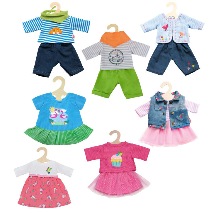 Puppenkleider-Set Mix, 14-teilig | HABA-Pro