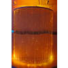 Lichtwasserfall-Komplettpaket halbrund, Länge der Glasfaserstränge 180 cm