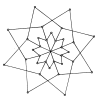 Sachenmacher Stickmandalas, 12 Stück