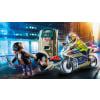 PLAYMOBIL® City Action Polizei-Motorrad: Verfolgung des Geldräubers, 32 Teile