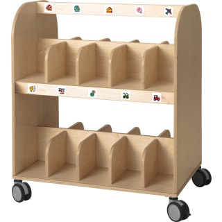 Taschenwagen für 28 Kinder, B 128 cm