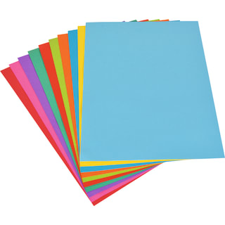Bastelpapier, 500 Blatt in 10 Farben