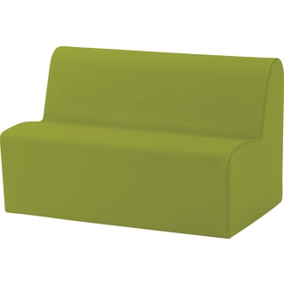 Sofa 2-Sitzer sidd, Kunstleder, div. Farben, Sitzh. 34 cm
