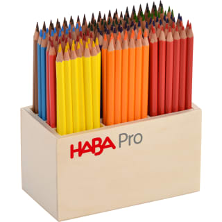 HABA Pro Stifte-Set, dünn, 145-teilig
