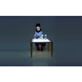 Leuchttisch mit LED-Panel, höhenverstell
