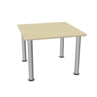 Tisch move upp quadratisch, Metallbeine mit Gleitern, L 80 x B 80 cm