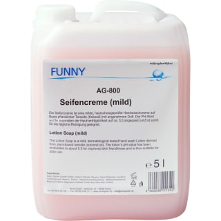Seifencreme, mild