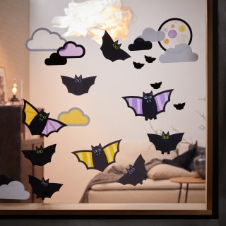 Sachenmacher Fensterbild Fledermaus