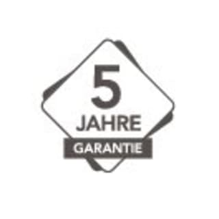 5 Jahre Garantie - Eigenfertigung