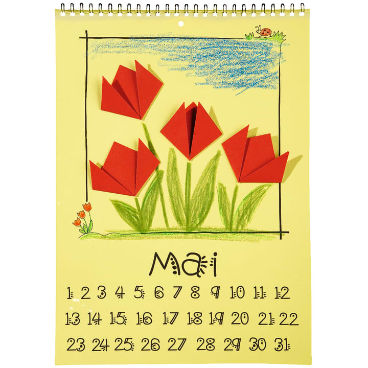 Mal- und Bastelkalender, 20 Stück