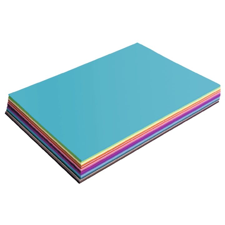 Fotokarton, 300g/m², 50 x 70 cm, 125 Bogen in 25 Farben