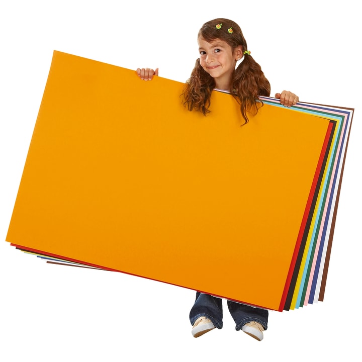 Fotokarton, 300g/m², 70 x 100 cm, 50 Bogen in 10 Farben