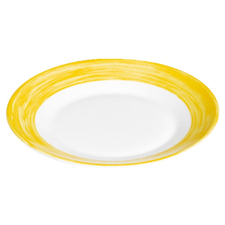 ARCOROC Brush yellow Dessertteller, Ø 19,5 cm, 6 Stück