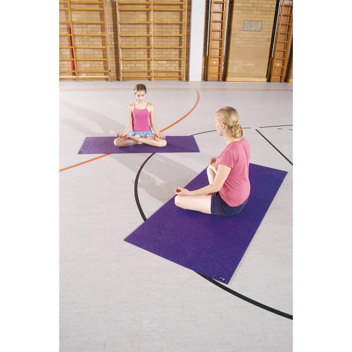 Yoga- und Gymnastikmatte, lila, B 60 cm