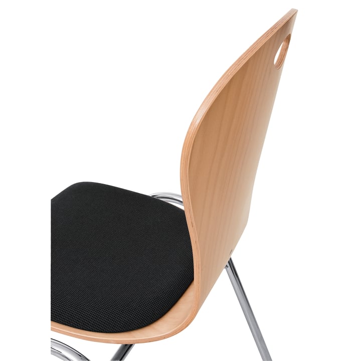 Stuhl Atlanta 6 mit Griffloch, div. Farben, Sitzh. 48 cm