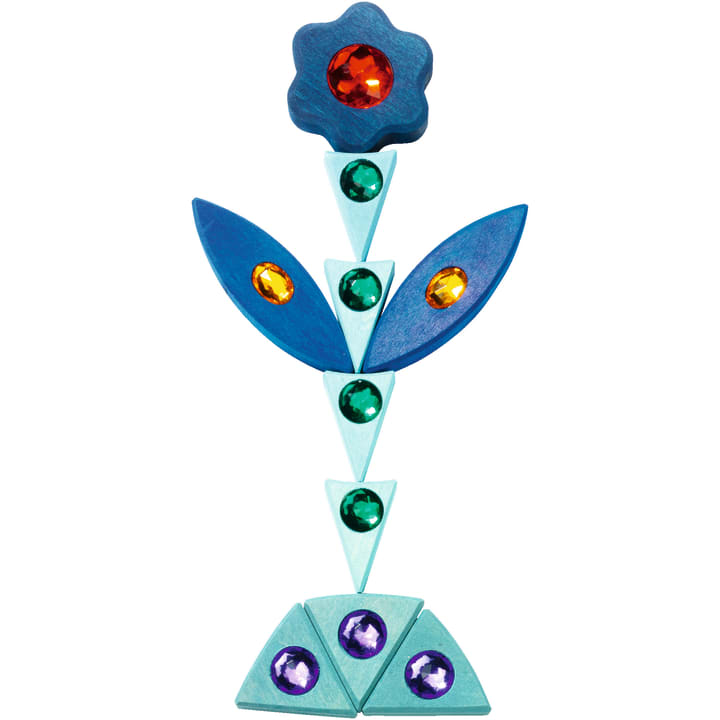 GRIMM‘S Lege-Mandala, blau, 44 Teile