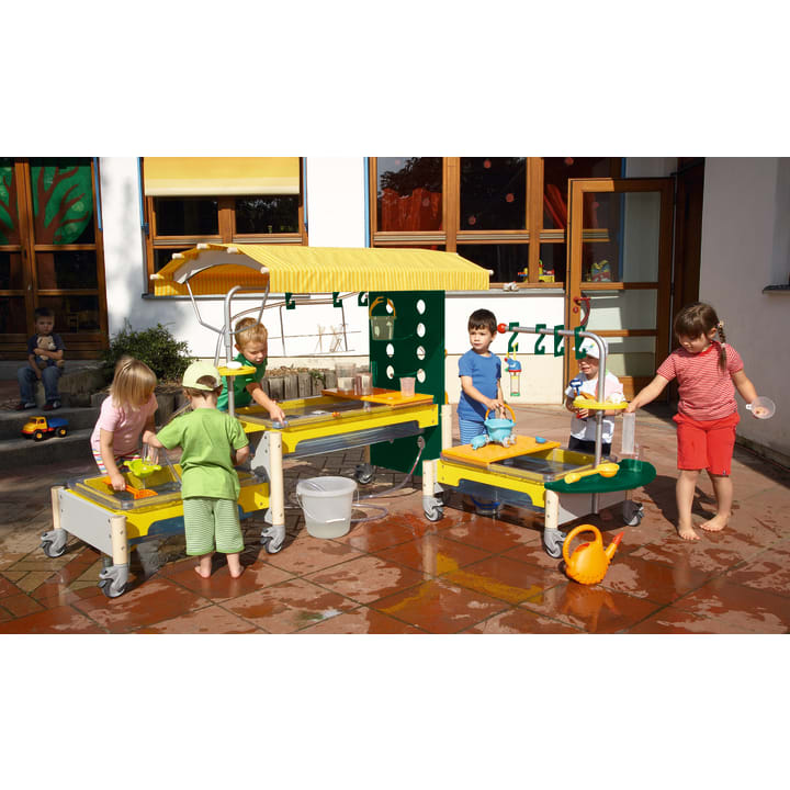 Wasser-Sand-Spieltisch – Grundmodell mit Dach
