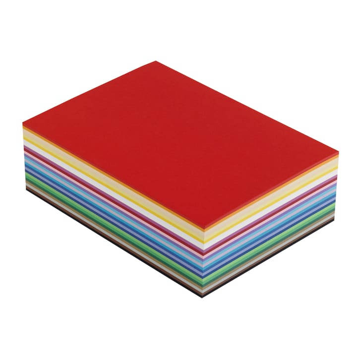 Bastelpapier-Sparpaket, 300 Bogen in 10 Farben