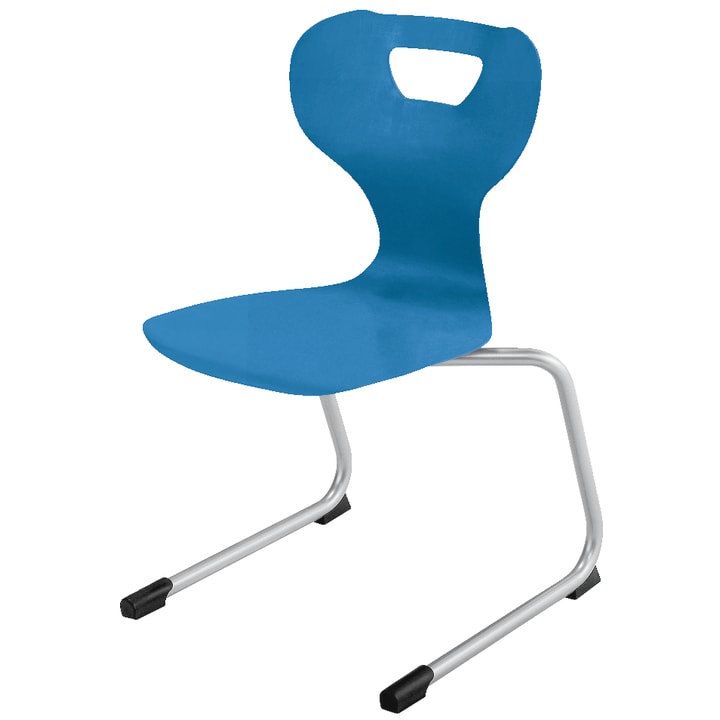 Gleitkufenstuhl solit:sit® Swing, Modell A, Kunststoff-Schale, div. Farben, Gr. 5, Sitzh. 43 cm