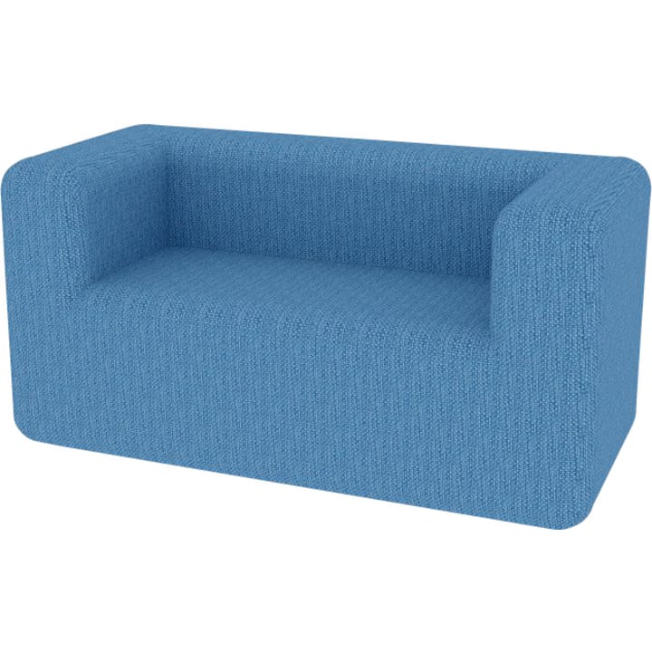 Sofa 2-Sitzer XL, div. Stoffe, Sitzh. 45 cm, B 150 x H 75 x T 73 cm