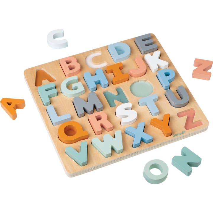 Alphabetpuzzle ABC-Buchstaben