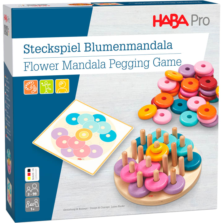 Steckspiel Blumenmandala online kaufen » HABA Pro