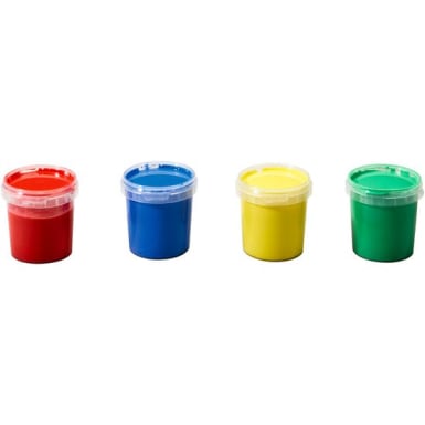ökoNORM® nawaro Fingerfarben auswaschbar, 4 x 150 g