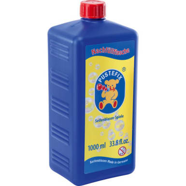 PUSTEFIX® Nachfüllflasche Seifenblasen-Flüssigkeit, 1 l