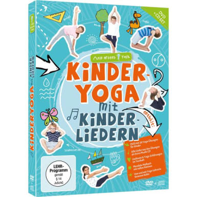 Kinder DVD-CD-Box Mein erstes Yoga: Kinder-Yoga mit Kinderliedern