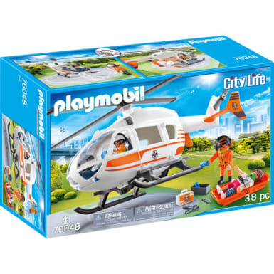 PLAYMOBIL® City Life 70048 Rettungshelikopter