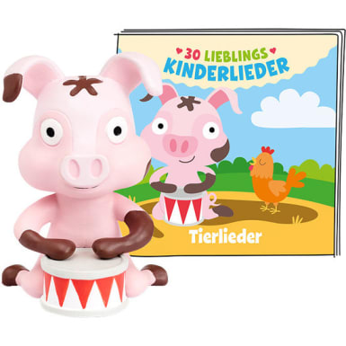 tonies® Hörfigur Schwein - 30 Lieblings-Kinderlieder – Tierlieder