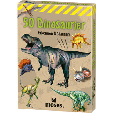 50 Dinosaurier erkennen & staunen