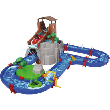 Aquaplay® Wasserbahn Adventure Land, 57-teilig