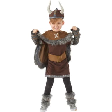 amscan<sup>®</sup> Kinder-Kostüm Wikinger, Größe 110-140