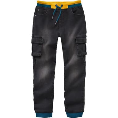 Cargo-Hose Jeans-Optik, Regular Fit, Jungs