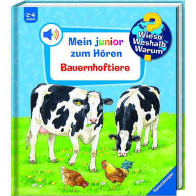 Ravensburger Bilderbuch WWW Mein junior zum Hören: Bauernhoftiere