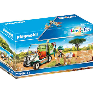PLAYMOBIL® Family Fun 70346 Zoo-Tierarzt mit Fahrzeug