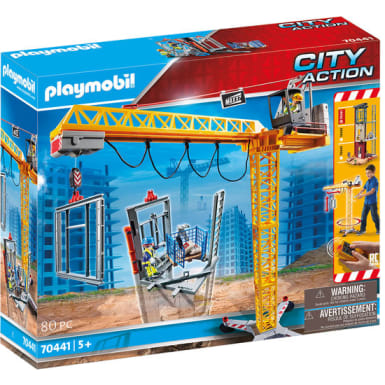 PLAYMOBIL® City Action 70441 RC-Baukran mit Bauteil