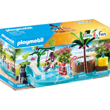 PLAYMOBIL® Family Fun 70611 Kinderbecken mit Whirlpool