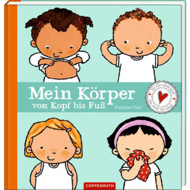 Coppenrath Verlag Mein Körper von Kopf bis Fuß, Bilderbuch, Vorlesebuch