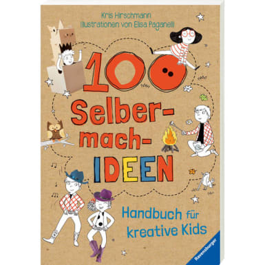 Ravensburger 100 Selbermach-Ideen, Kreativbuch, Bastelbuch