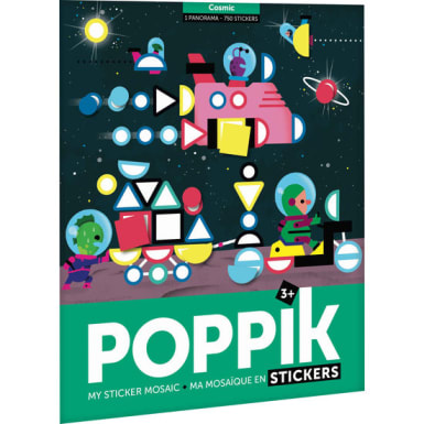 Poppik Sticker-Poster Panorama Weltraum, 750 Sticker