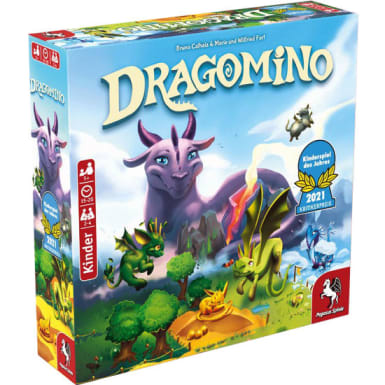 Pegasus Spiele Legespiel Dragomino, Kinderspiel des Jahres 2021