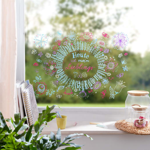 Preisvergleich für Sachenmacher Fenster-Malvorlagen Frühling JAKO-O, 3