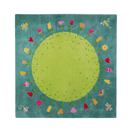 WEHRFRITZ Teppich Blumenplanet