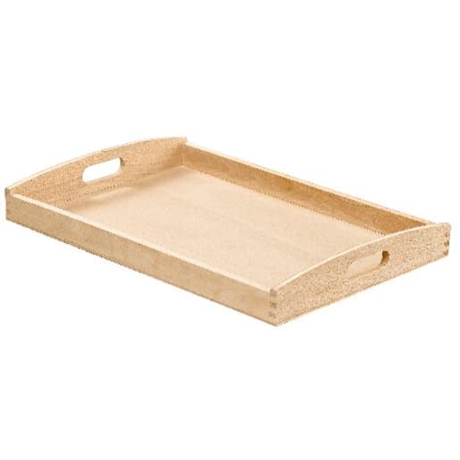 Tablett, L 44 x B 30 cm