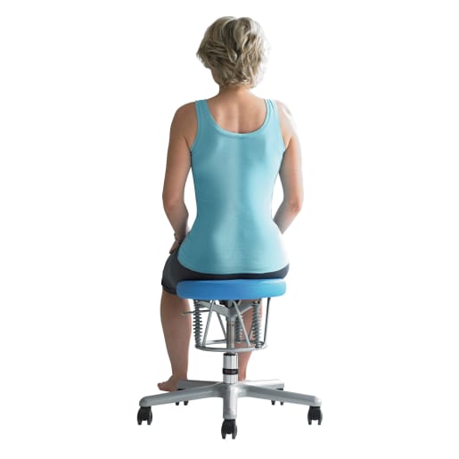 WEHRFRITZ BIOSWING Hocker Kunstleder, div. Farben, Sitzh. 34 - 44 cm