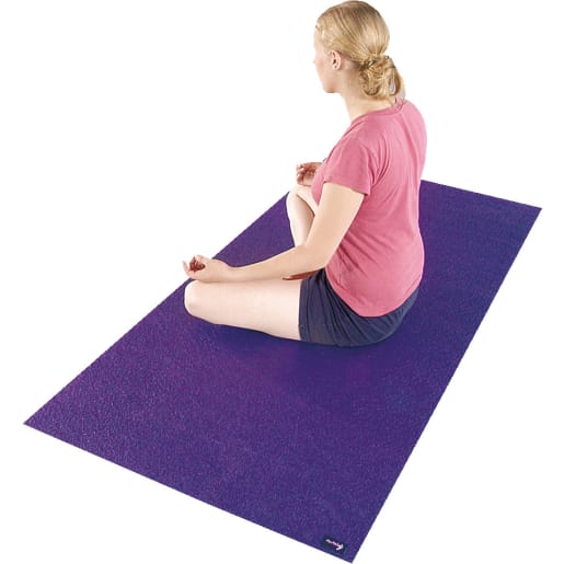 Yoga- und Gymnastikmatte, lila, B 60 cm